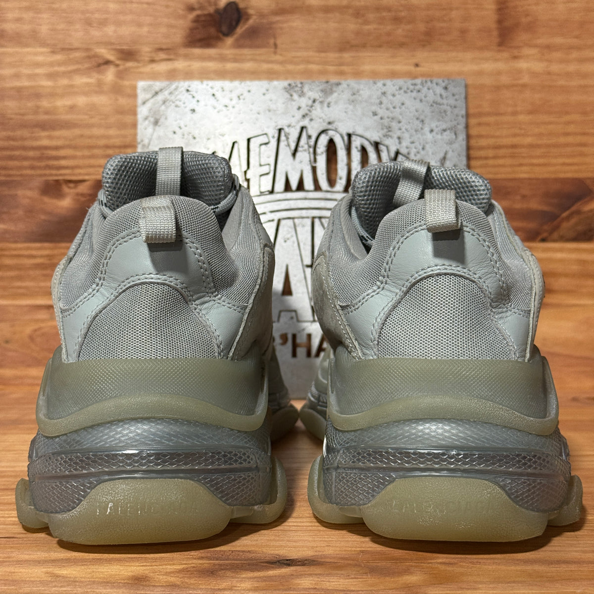 Balenciaga Triple S Clear Sole Gray
