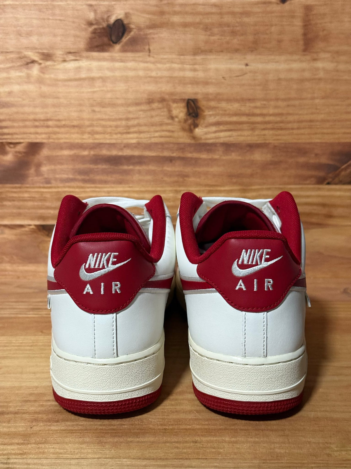 Nike Air Force 1 Low '07 Sail Gym Red - Size 13