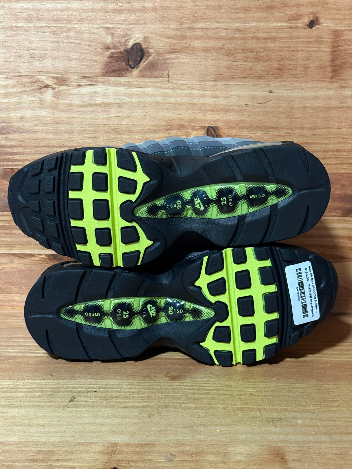 Nike Air Max 95 OG Big Bubble Neon (2025/2026) - Size 8