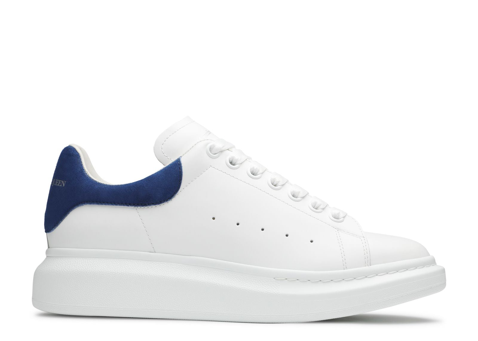 Alexander McQueen Oversized Sneaker White Paris Blue