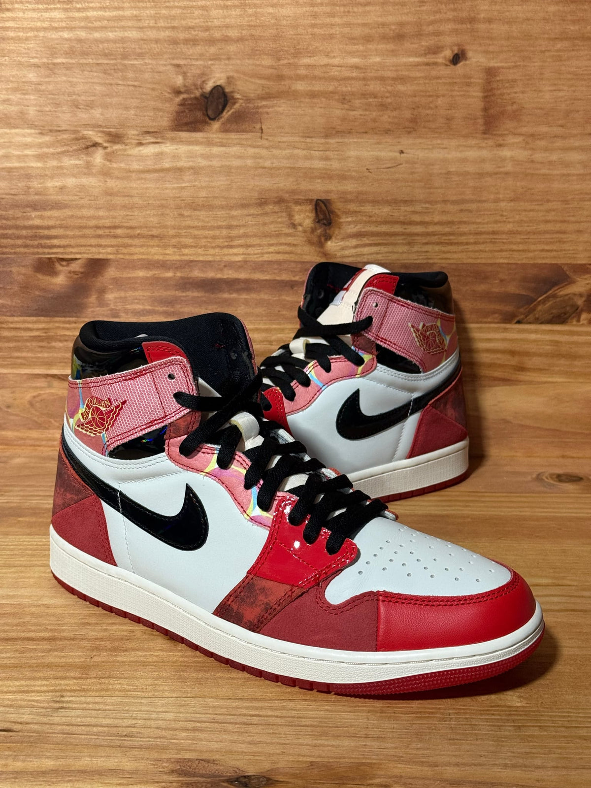 Jordan 1 Retro High OG Spider-Man Across the Spider-Verse - Size 10.5