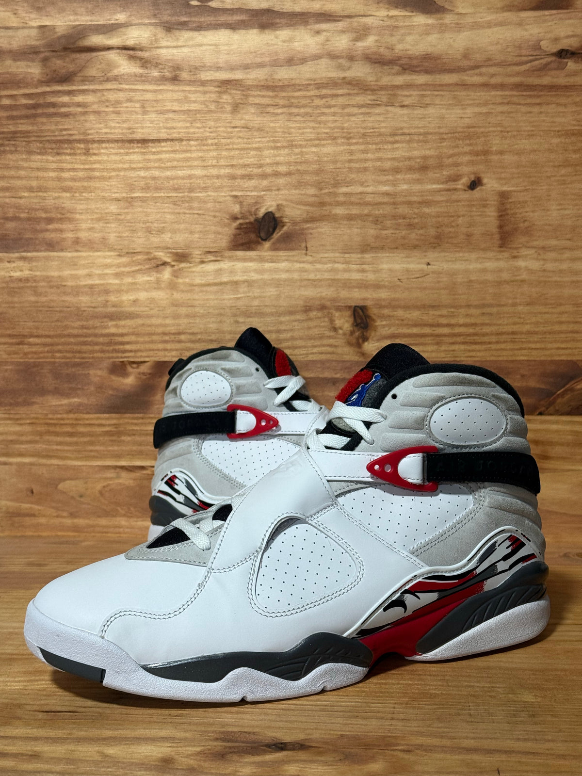 Jordan 8 Retro White True Red (2025)