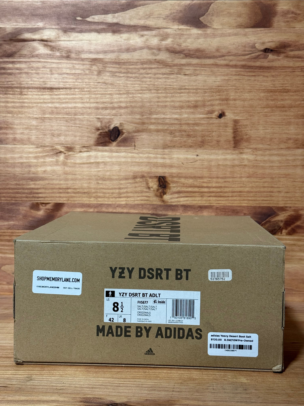 adidas Yeezy Desert Boot Salt