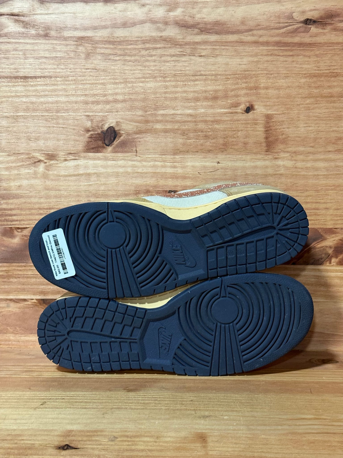 Nike Dunk Low Sketch and Exploration - Size 11