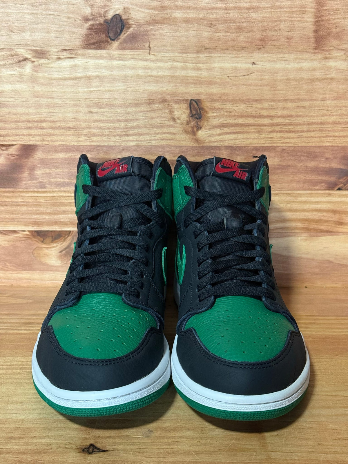 Jordan 1 Retro High Pine Green Black - Size 10.5