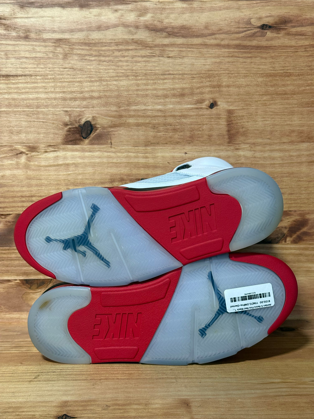 Jordan 5 Retro Fire Red Black Tongue (2025)