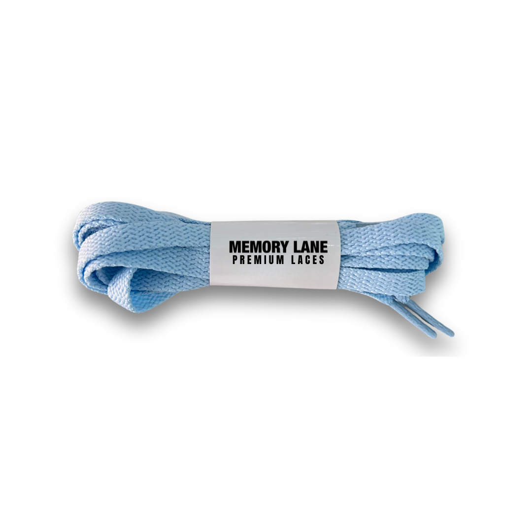 LIGHT BLUE SHOELACES