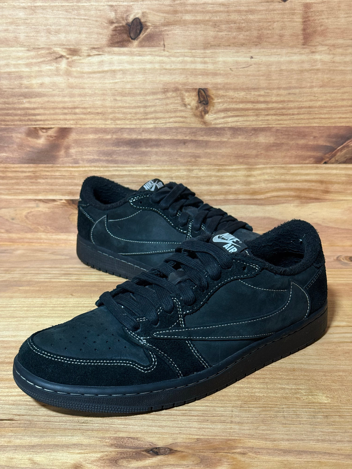 Jordan 1 Retro Low OG SP Travis Scott Black Phantom - Size 10.5