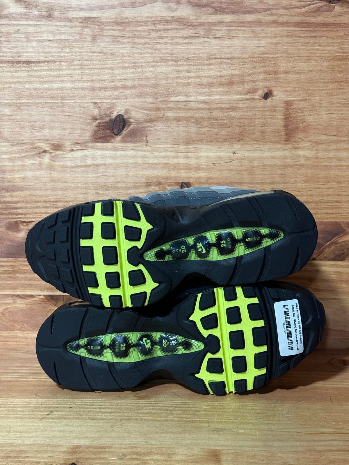Nike Air Max 95 OG Big Bubble Neon (2025/2026) - Size 9