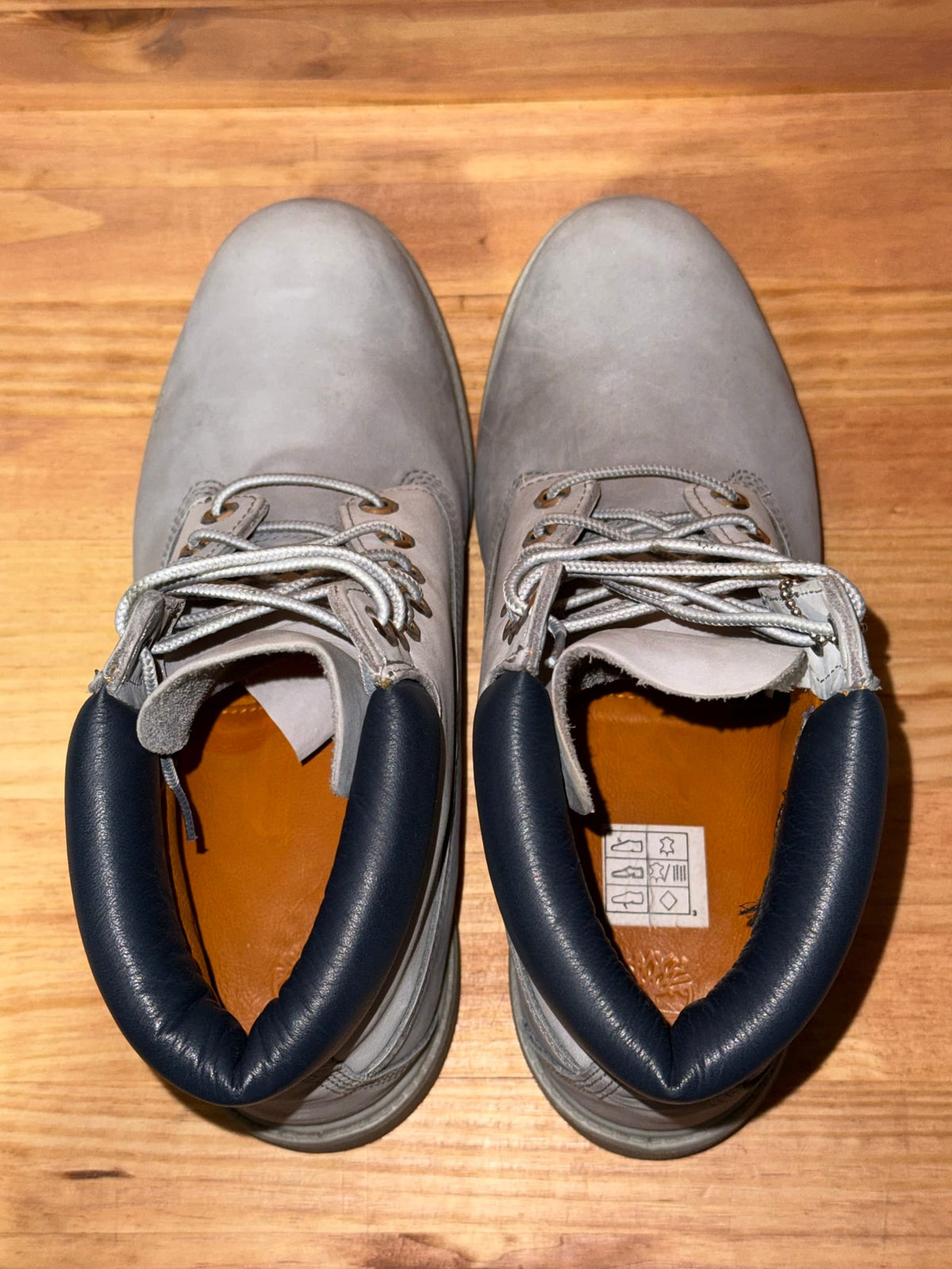 Timberland Premium 6" Waterproof Boot "Medium Grey Nubuck" - Size 11