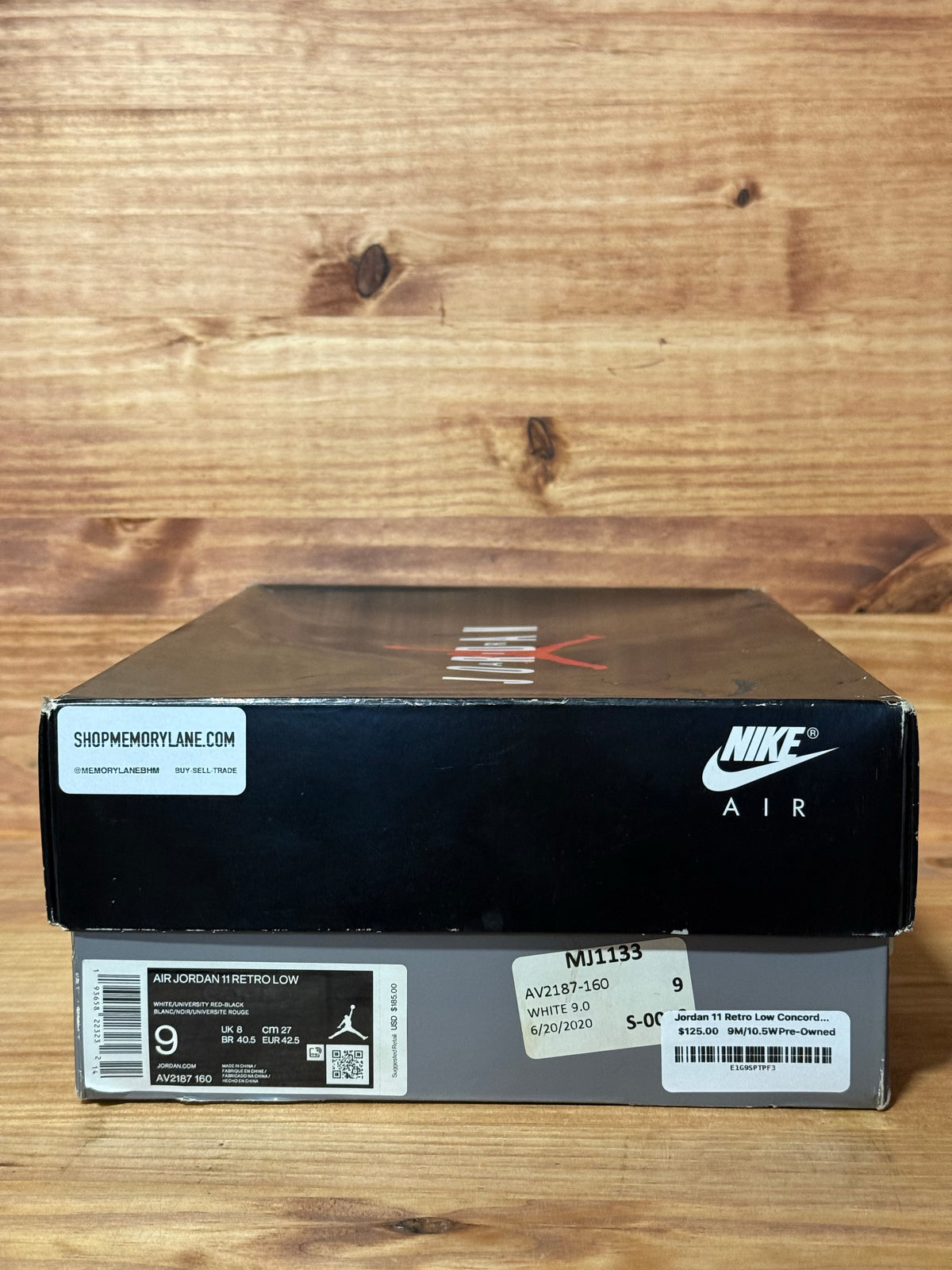 Jordan 11 Retro Low Concord Bred