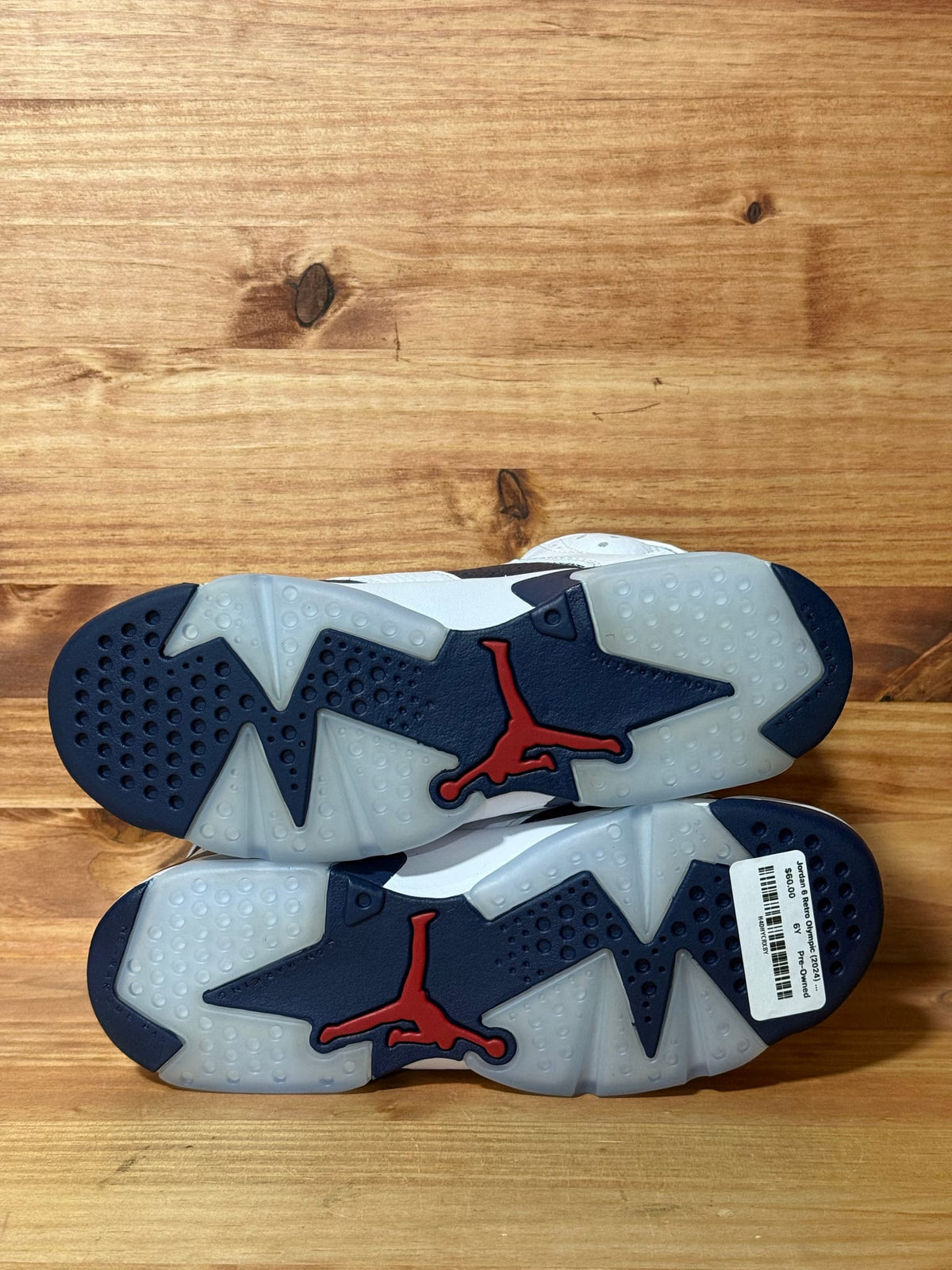 Jordan 6 Retro Olympic (2024) (GS) - Size 6Y