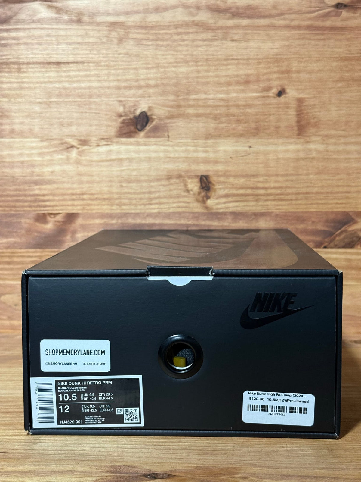 Nike Dunk High Wu-Tang (2024) - Size 10.5