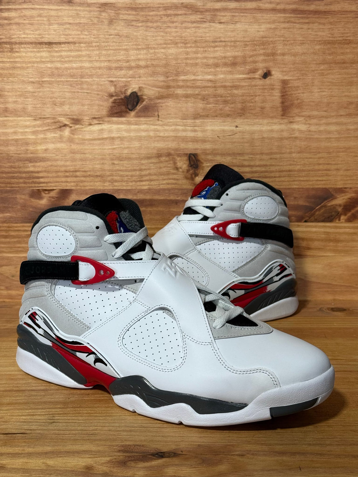 Jordan 8 Retro White True Red (2025) - Size 13