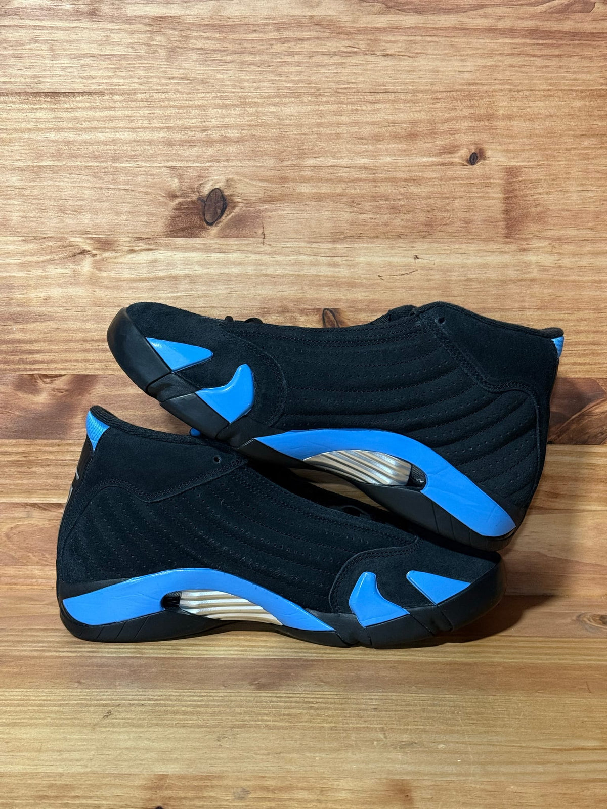 Jordan 14 Retro Black University Blue (2026) - Size 9.5