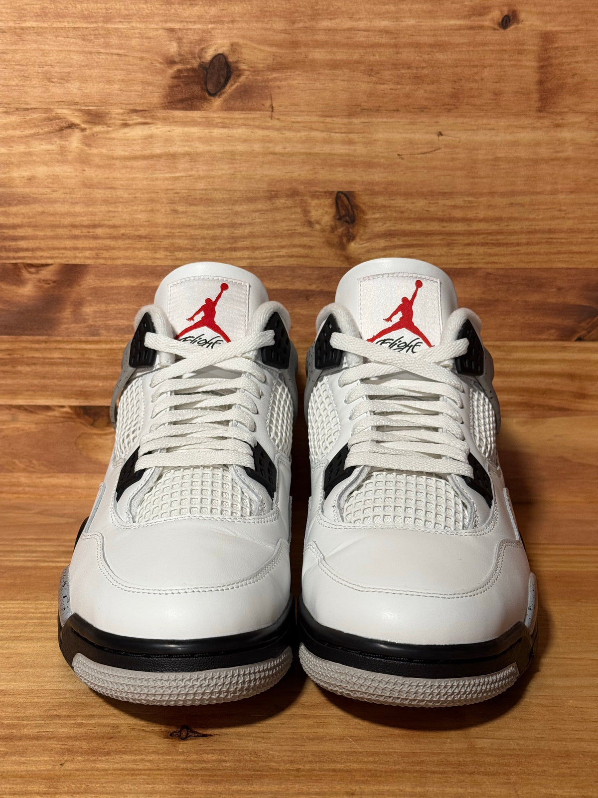 Jordan 4 Retro White Cement (2025) - Size 12