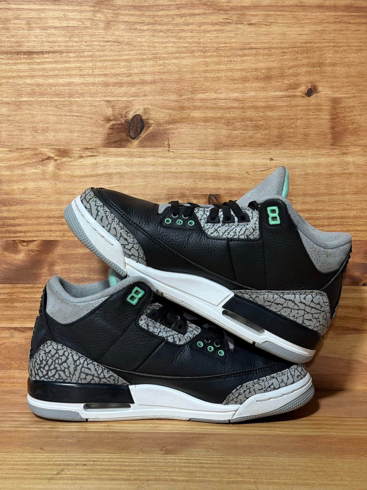 Jordan 3 Retro Green Glow (GS)
