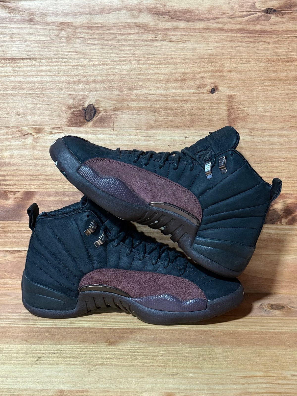 Jordan 12 Retro SP A Ma Maniére Black (Women's) - Size 12W