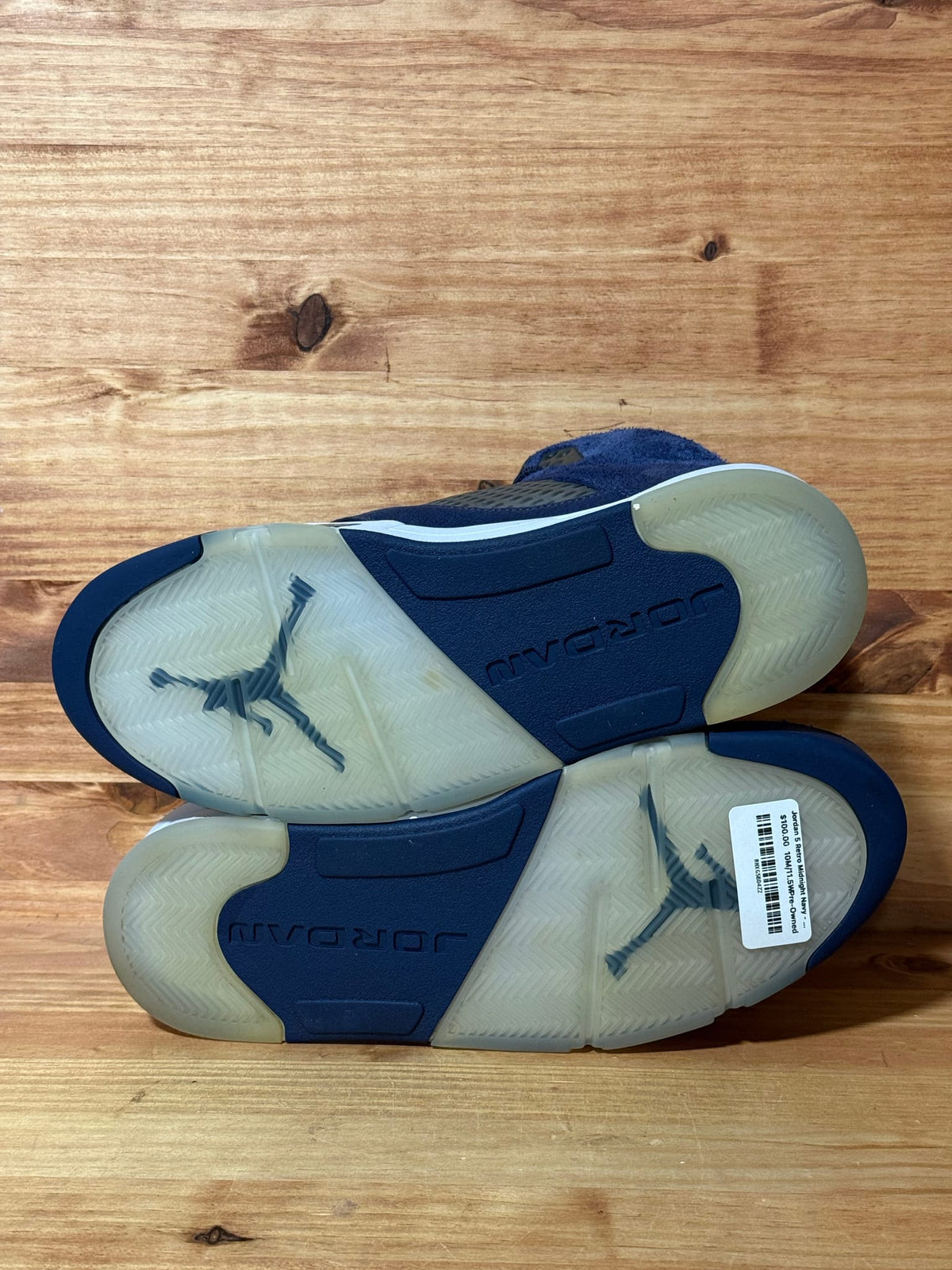 Jordan 5 Retro Midnight Navy - Size 10