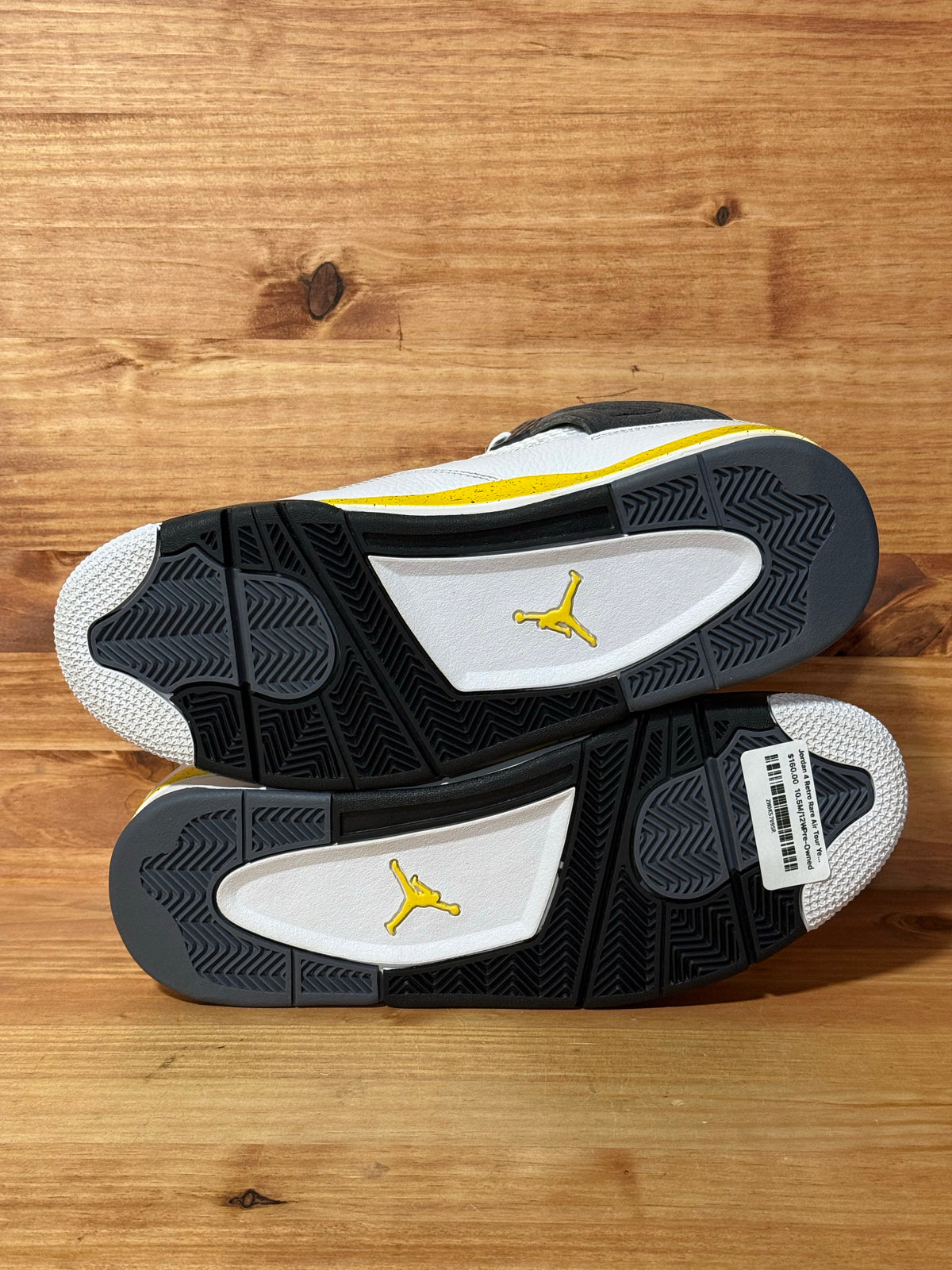 Jordan 4 Retro Rare Air Tour Yellow - Size 10.5