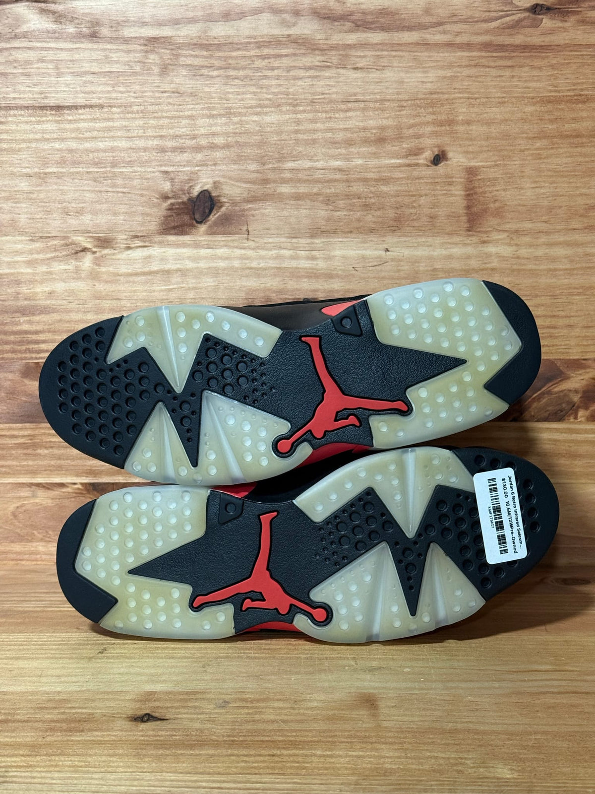 Jordan 6 Retro Infrared Salesman - Size 10.5