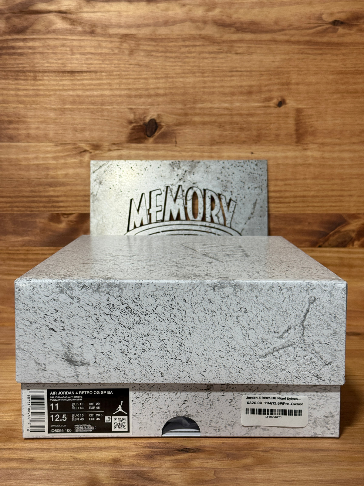 Jordan 4 Retro OG Nigel Sylvester Brick After Brick