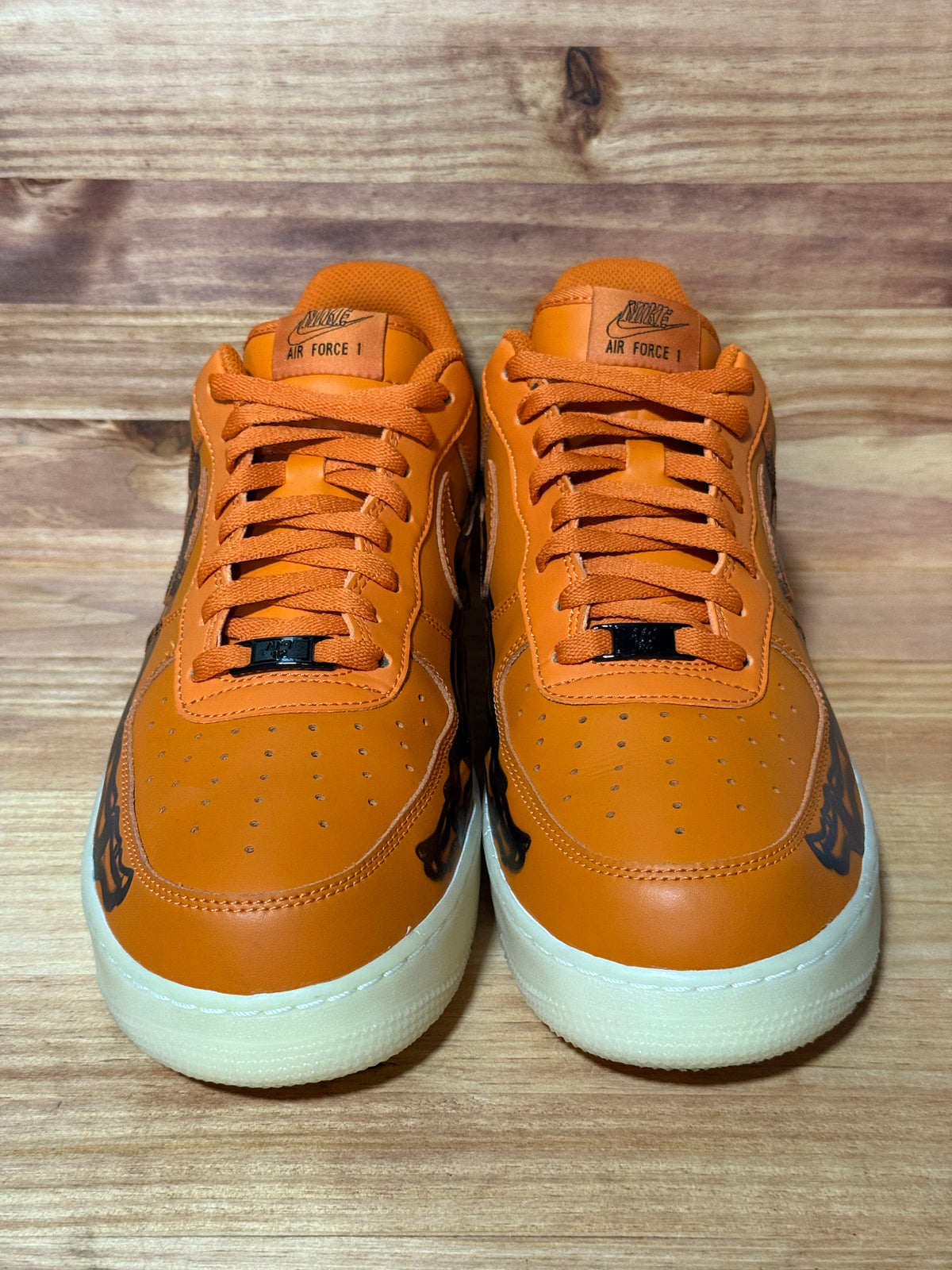 Nike Air Force 1 Low Orange Skeleton Halloween (2020)