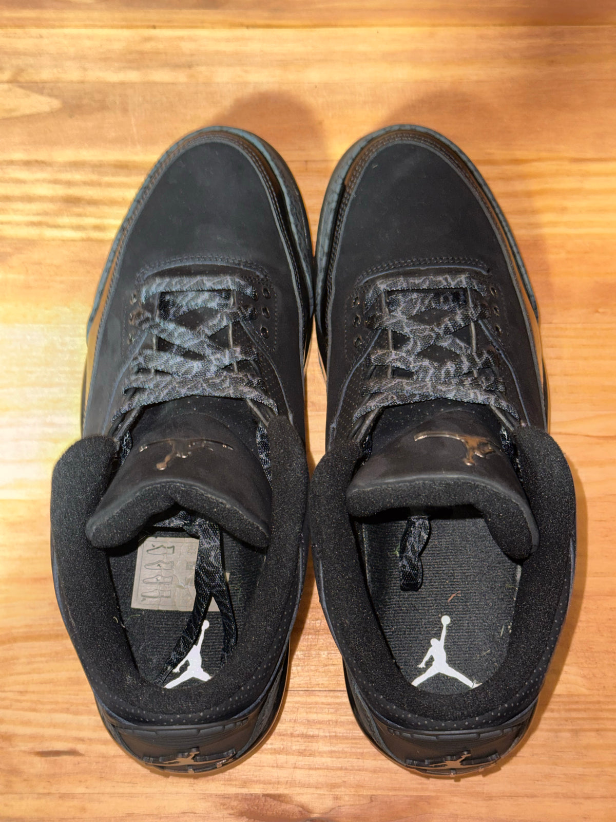 Jordan 3 Retro Black Cat (2025) - Size 12