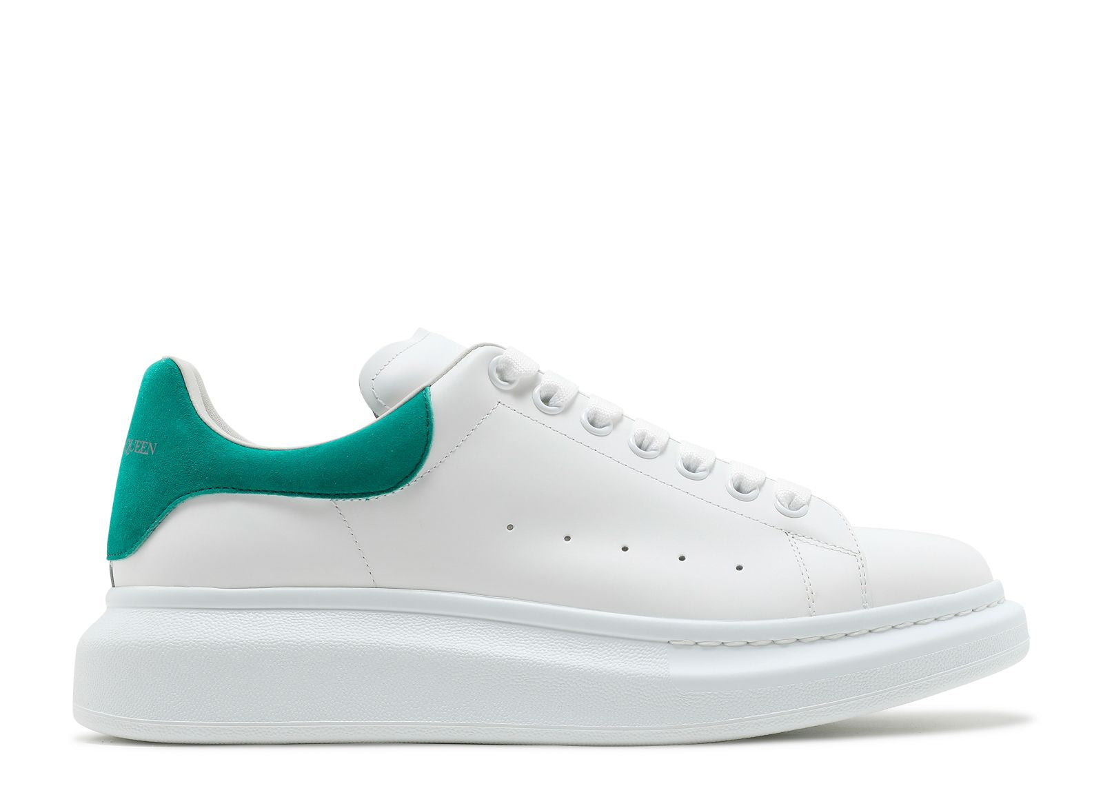 Alexander McQueen Oversized Sneaker White Aruba Blue