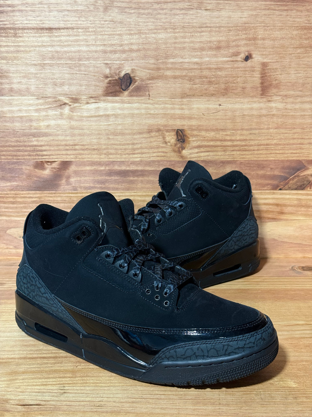 Jordan 3 Retro Black Cat (2025) - Size 12