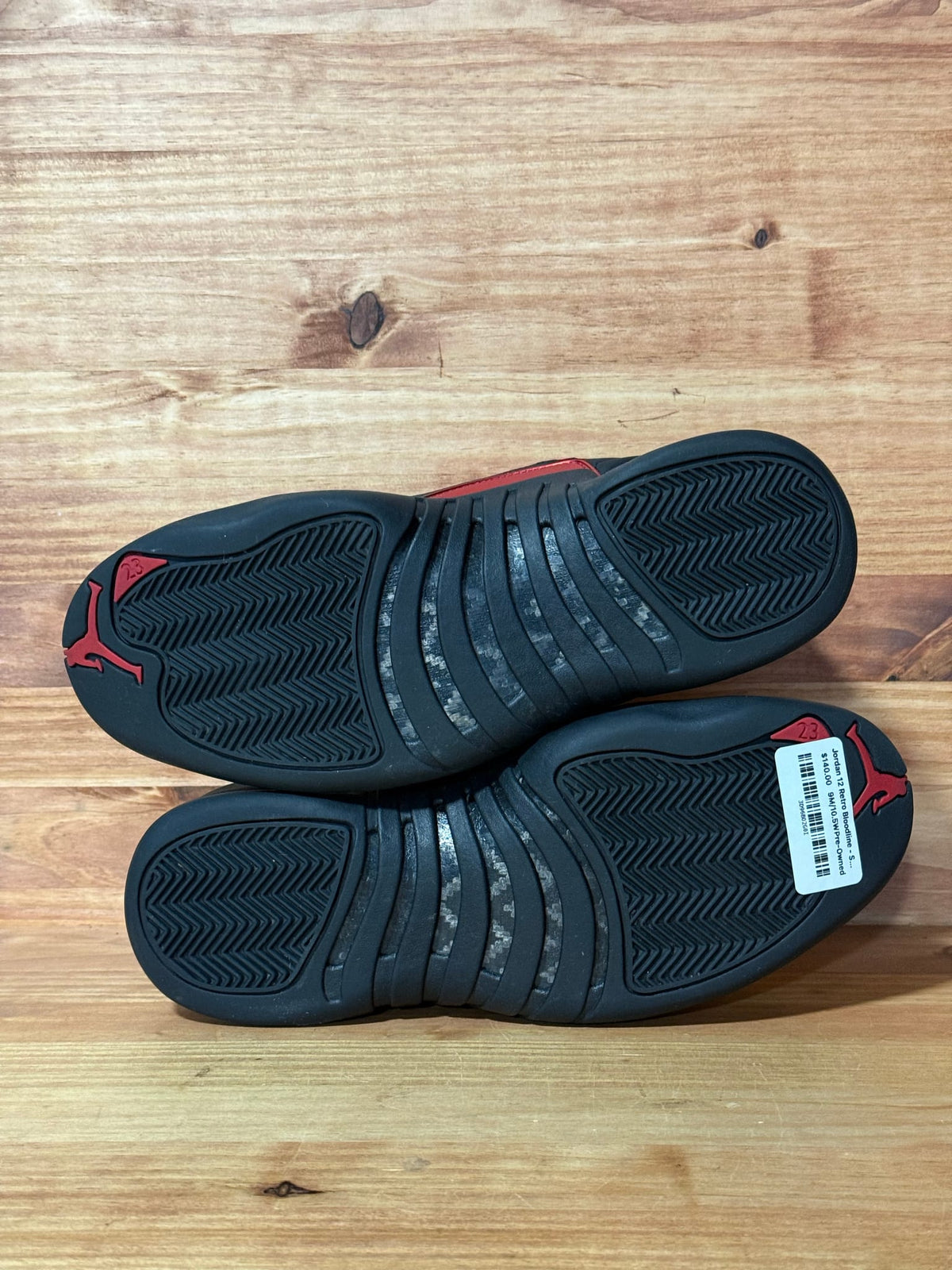 Jordan 12 Retro Bloodline - Size 9