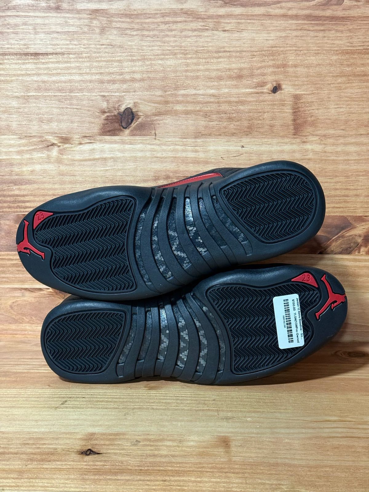 Jordan 12 Retro Bloodline - Size 11.5