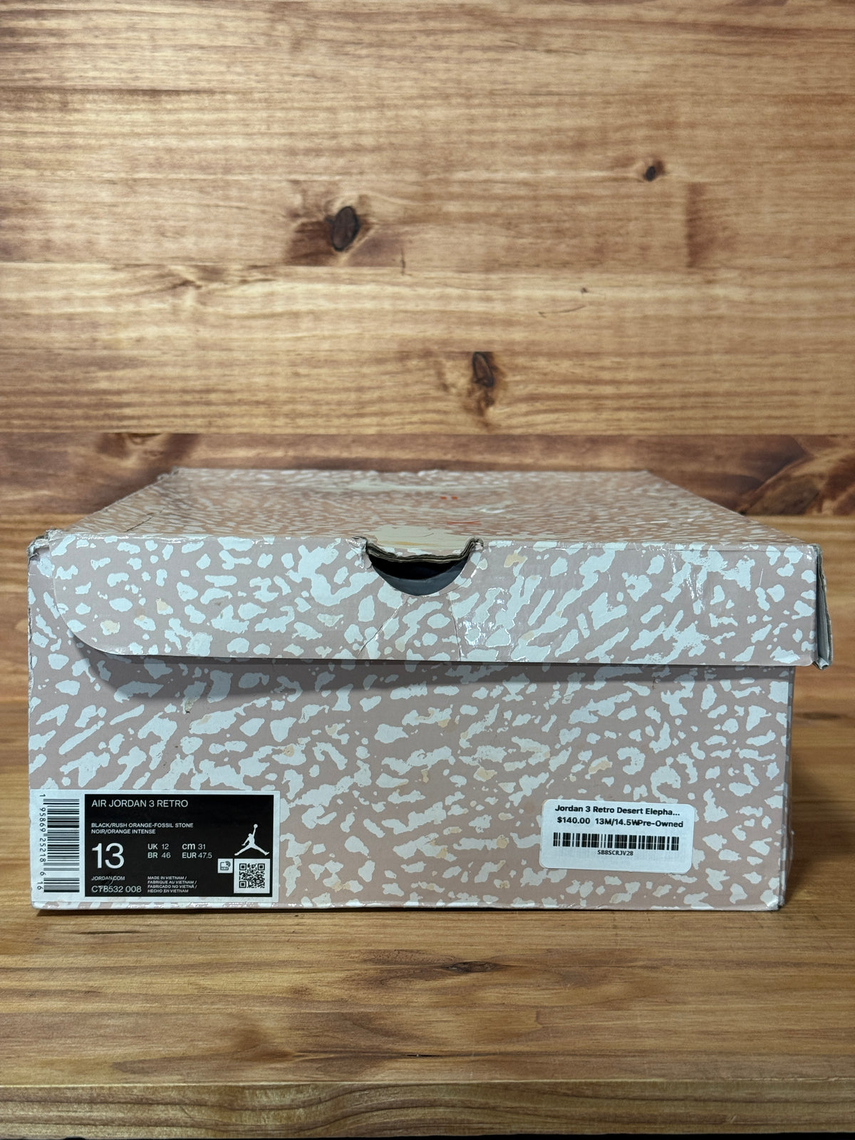 Jordan 3 Retro Desert Elephant