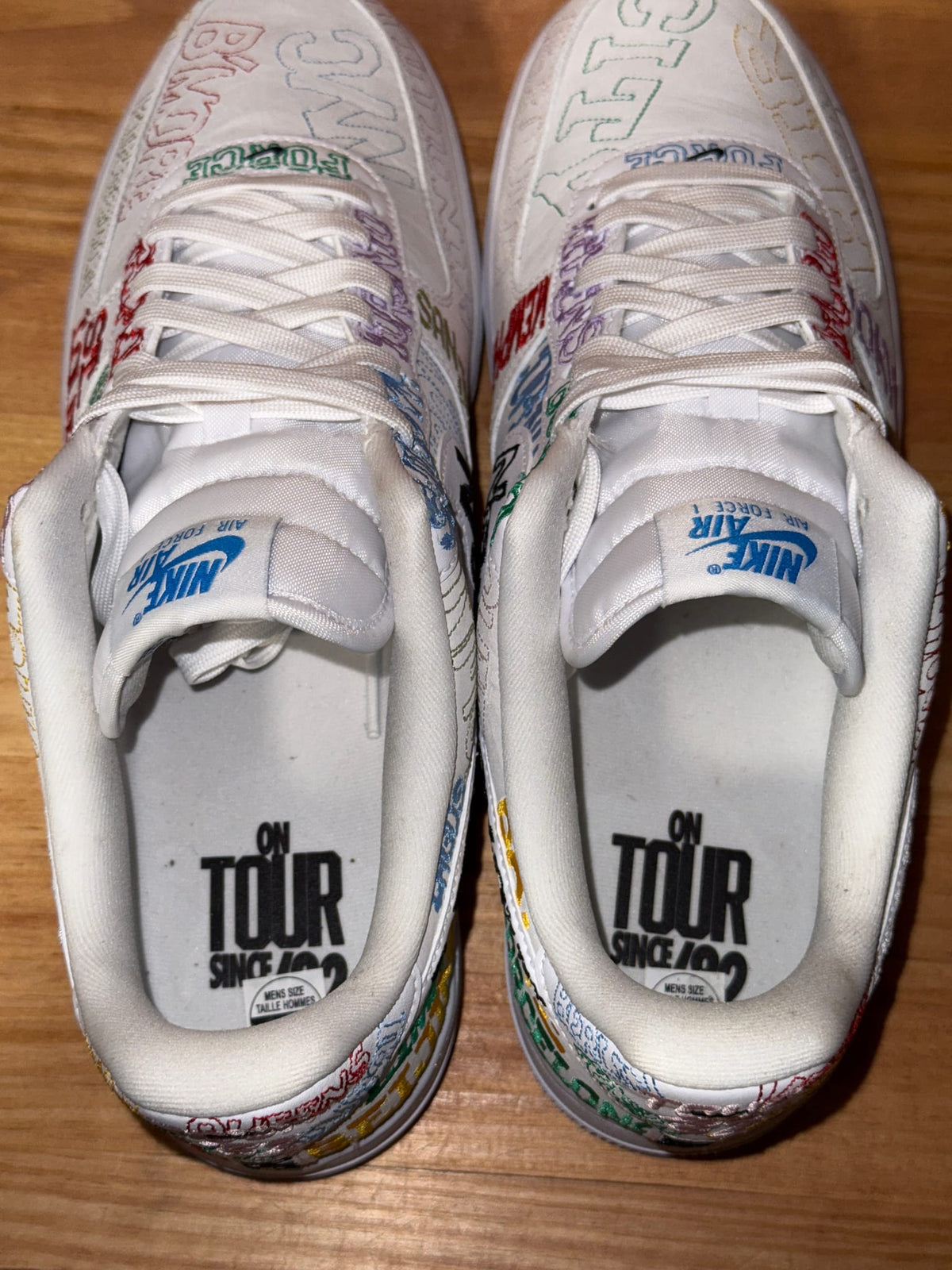 Nike Air Force 1 Low World Tour White - Size 11