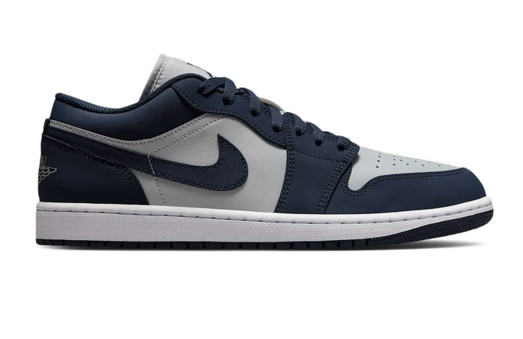 Jordan 1 Low 'Obsidian Grey Fog Pink Foam' - Size 11
