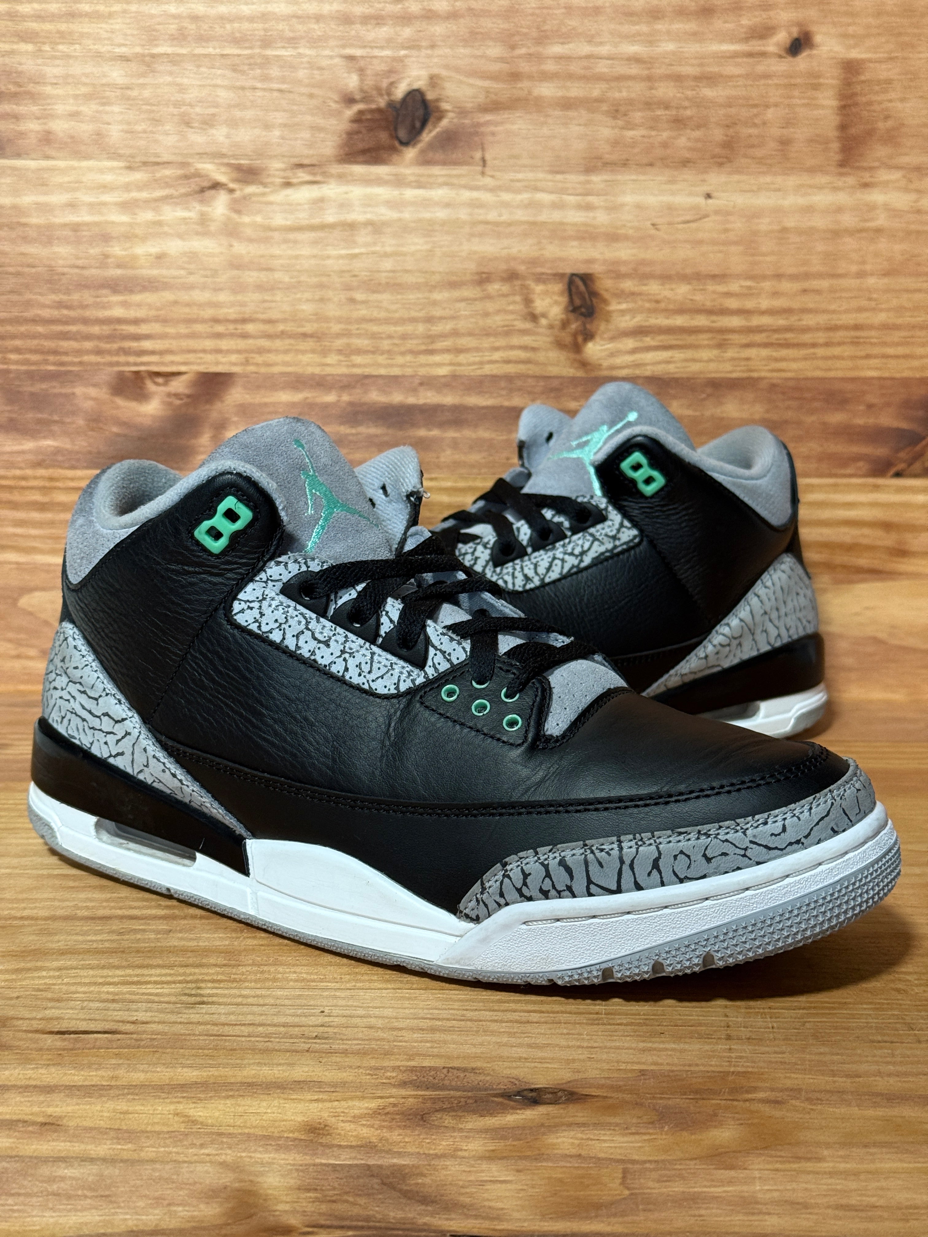 Jordan 3 Retro Green Glow