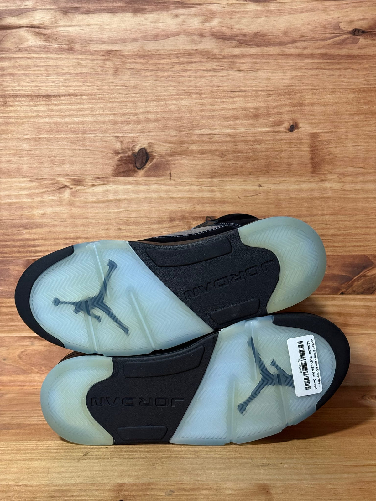 Jordan 5 Retro Black University Blue (2026) - Size 9