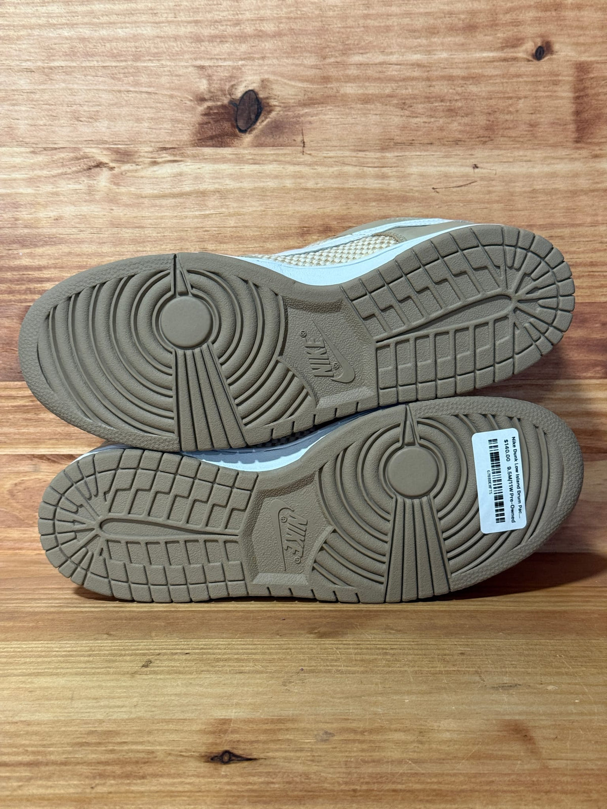 Nike Dunk Low Island Drum Pack "Bone Ecru" Size 9.5