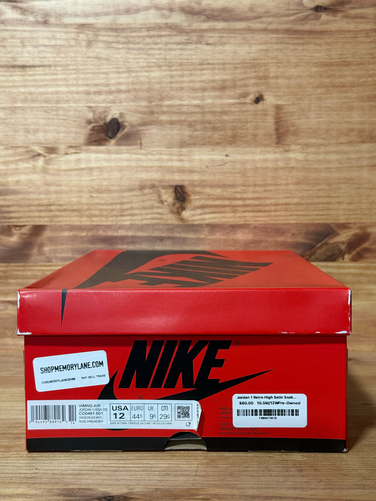 Jordan 1 Retro High Satin Snake Chicago (Women's)
