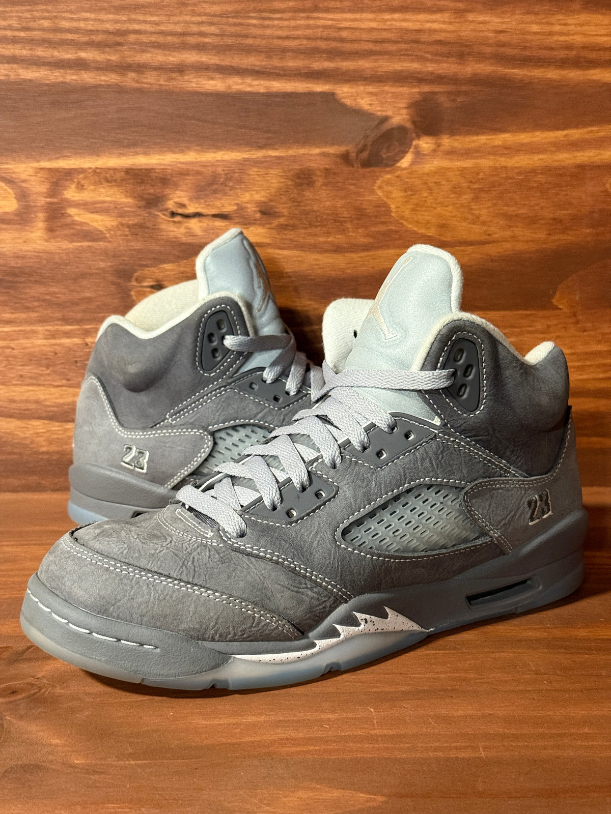 Jordan 5 Retro Wolf Grey (2026) (GS) Size 7Y