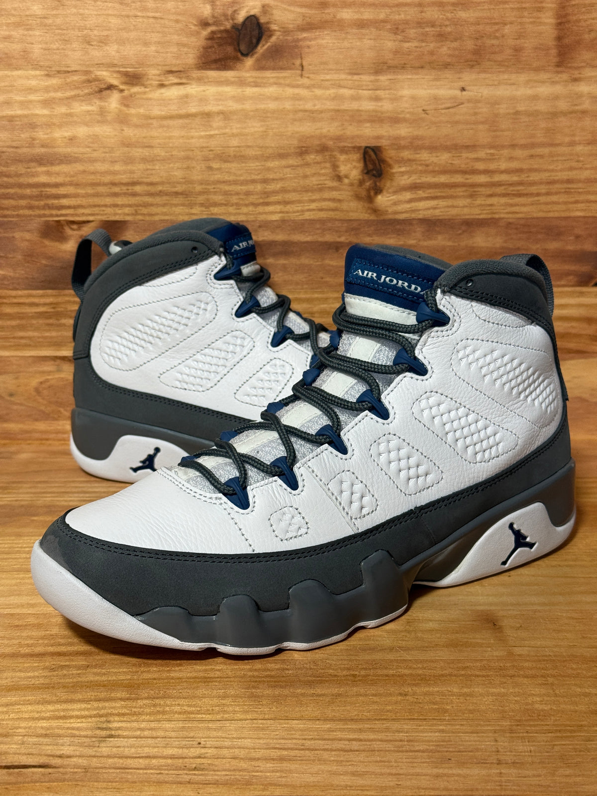 Jordan 9 Retro Flint Grey French Blue (2026)