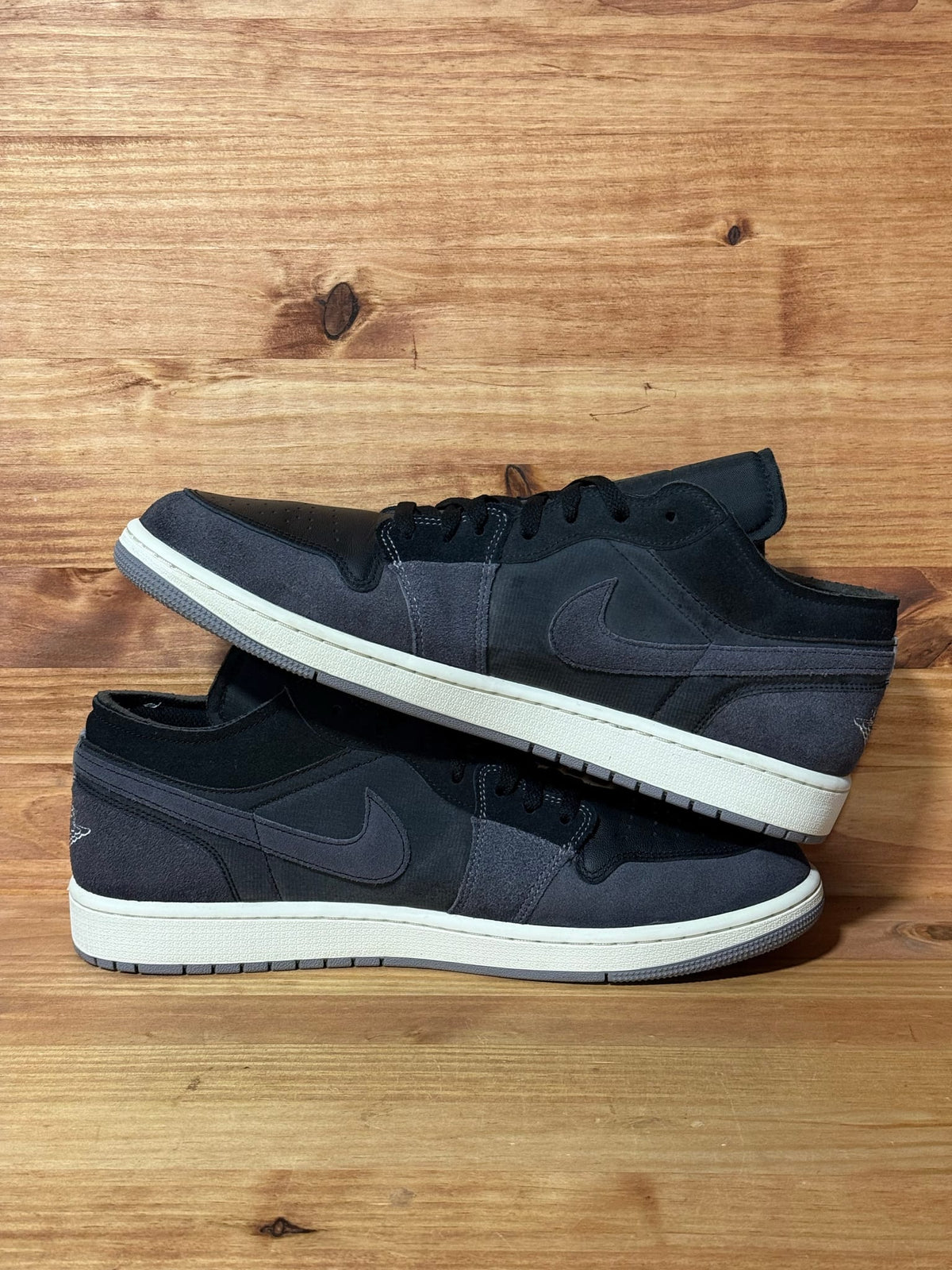Jordan 1 Low Craft Inside Out Black - Size 13