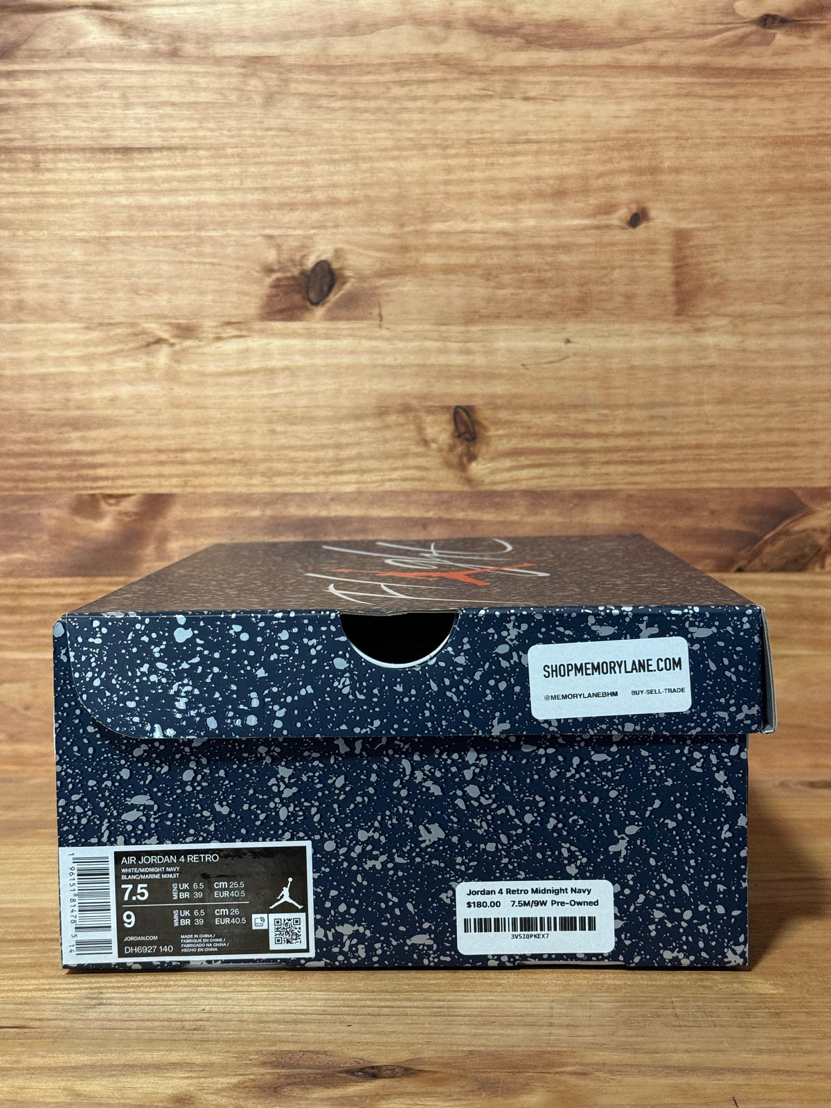 Jordan 4 Retro Midnight Navy