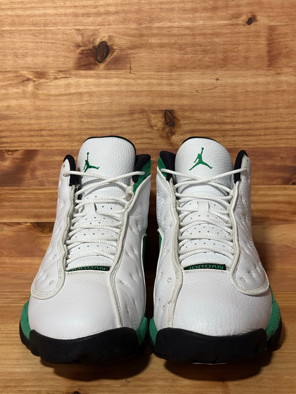Jordan 13 Retro White Lucky Green
