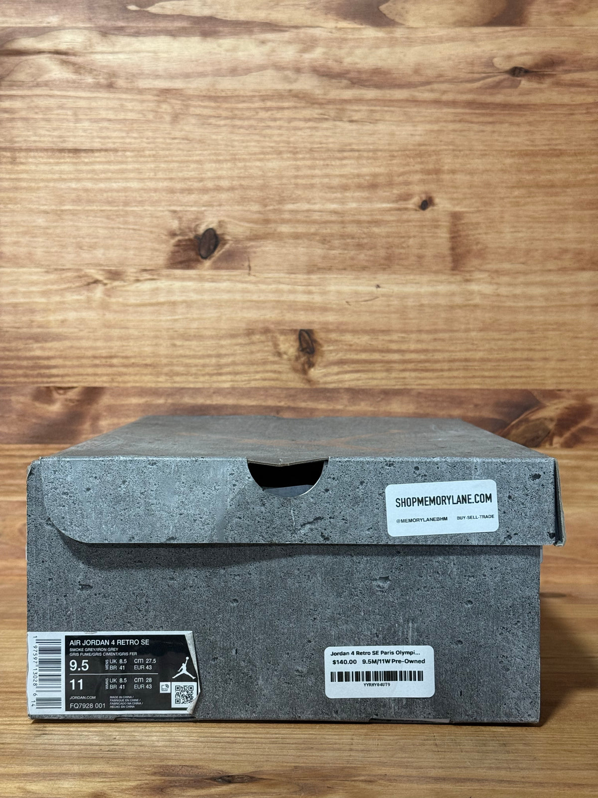 Jordan 4 Retro SE Paris Olympics Wet Cement