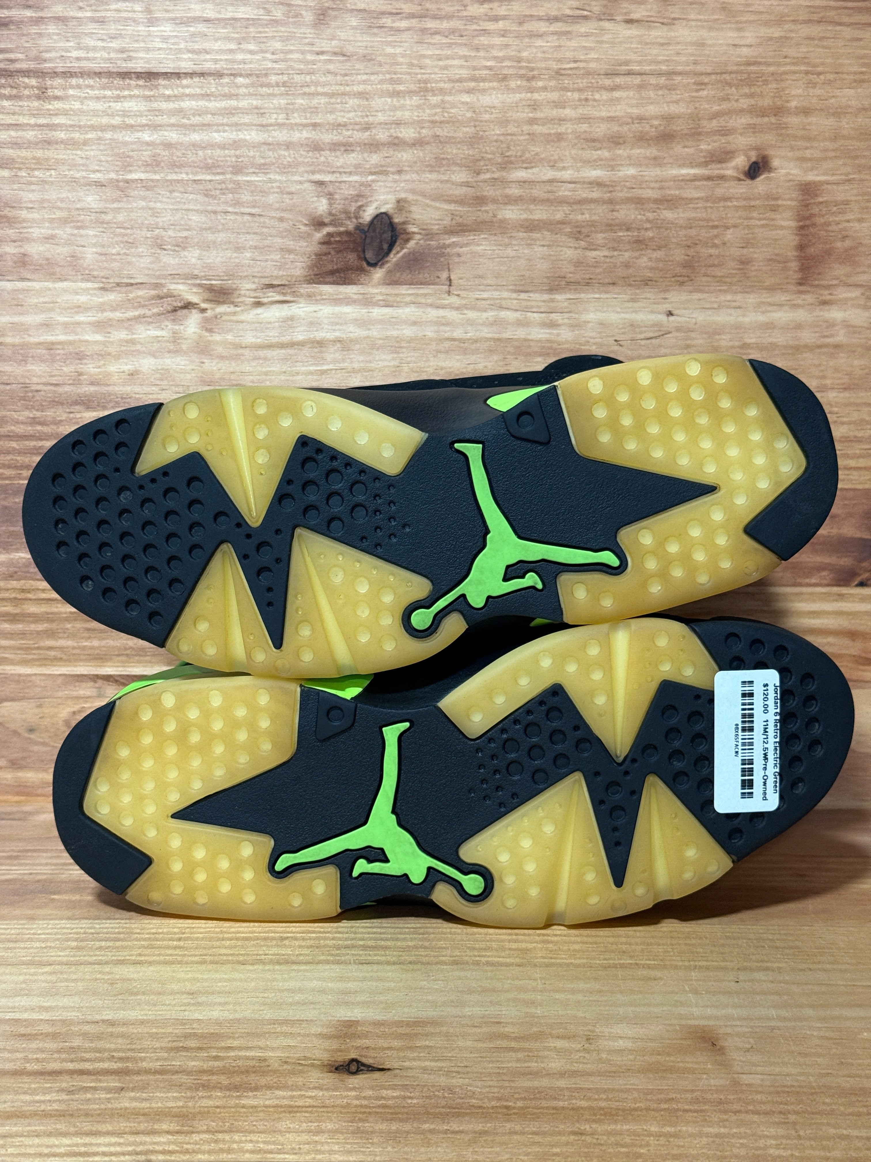 Jordan 6 Retro Electric Green