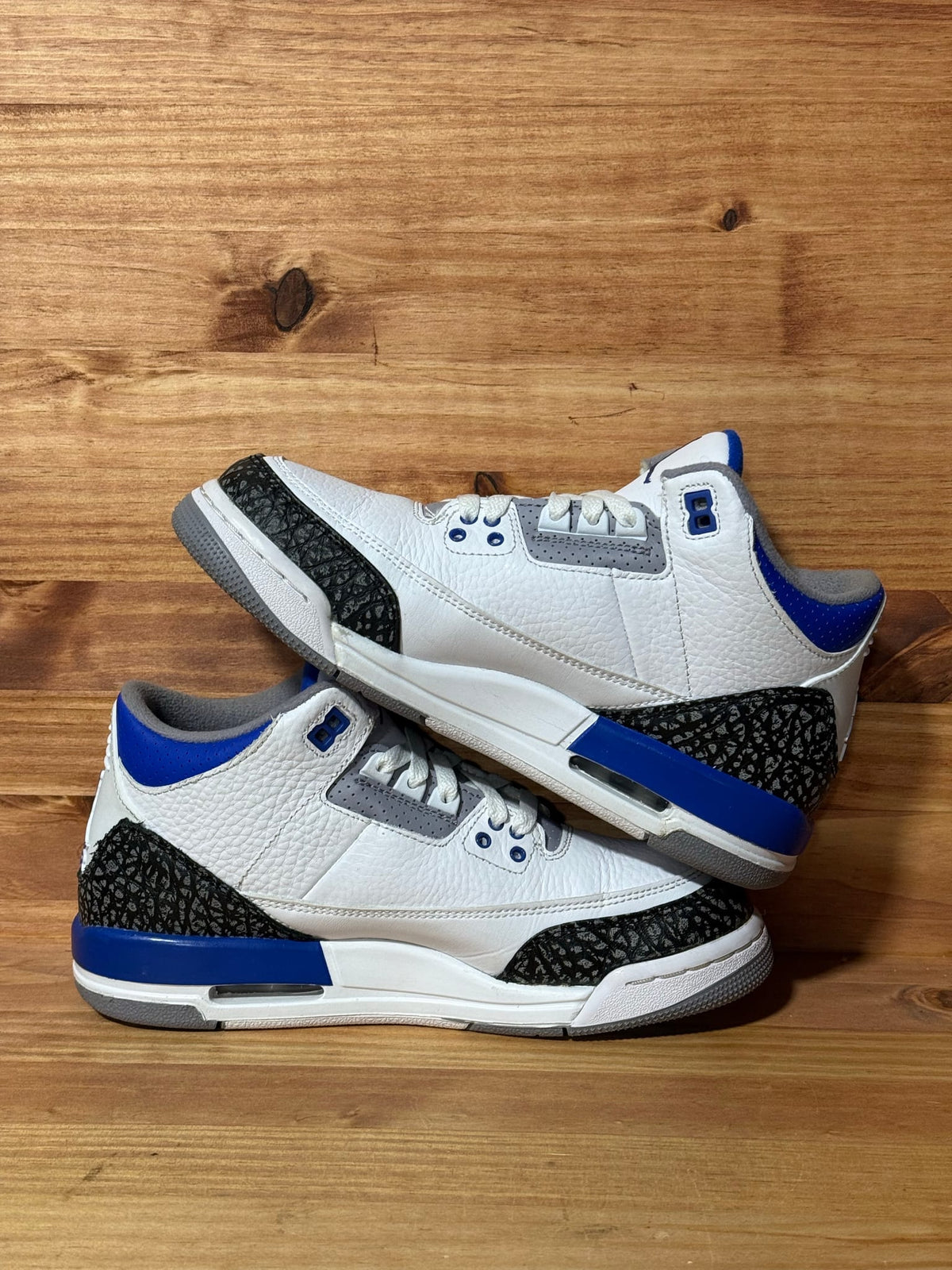 Jordan 3 Retro Racer Blue (GS) - Size 7Y