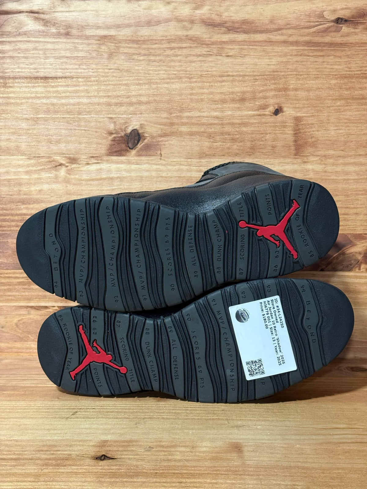 Jordan 10 Retro Shadow (2025) - Size 13