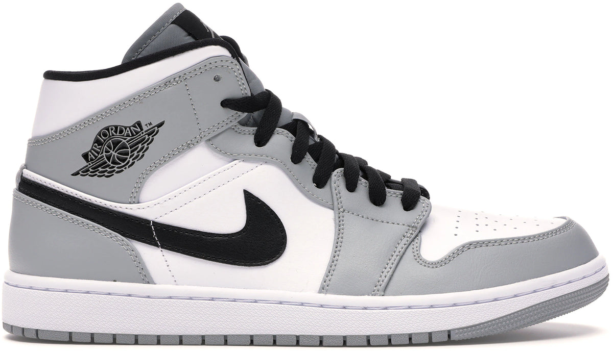 Jordan 1 Mid Light Smoke Grey