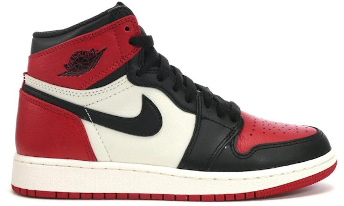 Jordan 1 Retro High Bred Toe (GS) - Size 5Y